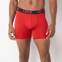 IZOD Super Soft Mens 3 Pack Boxer Briefs