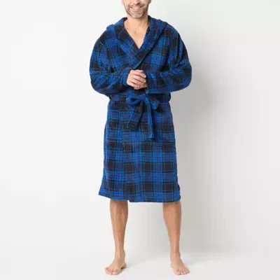 St. John's Bay Mens Long Sleeve Length Robe