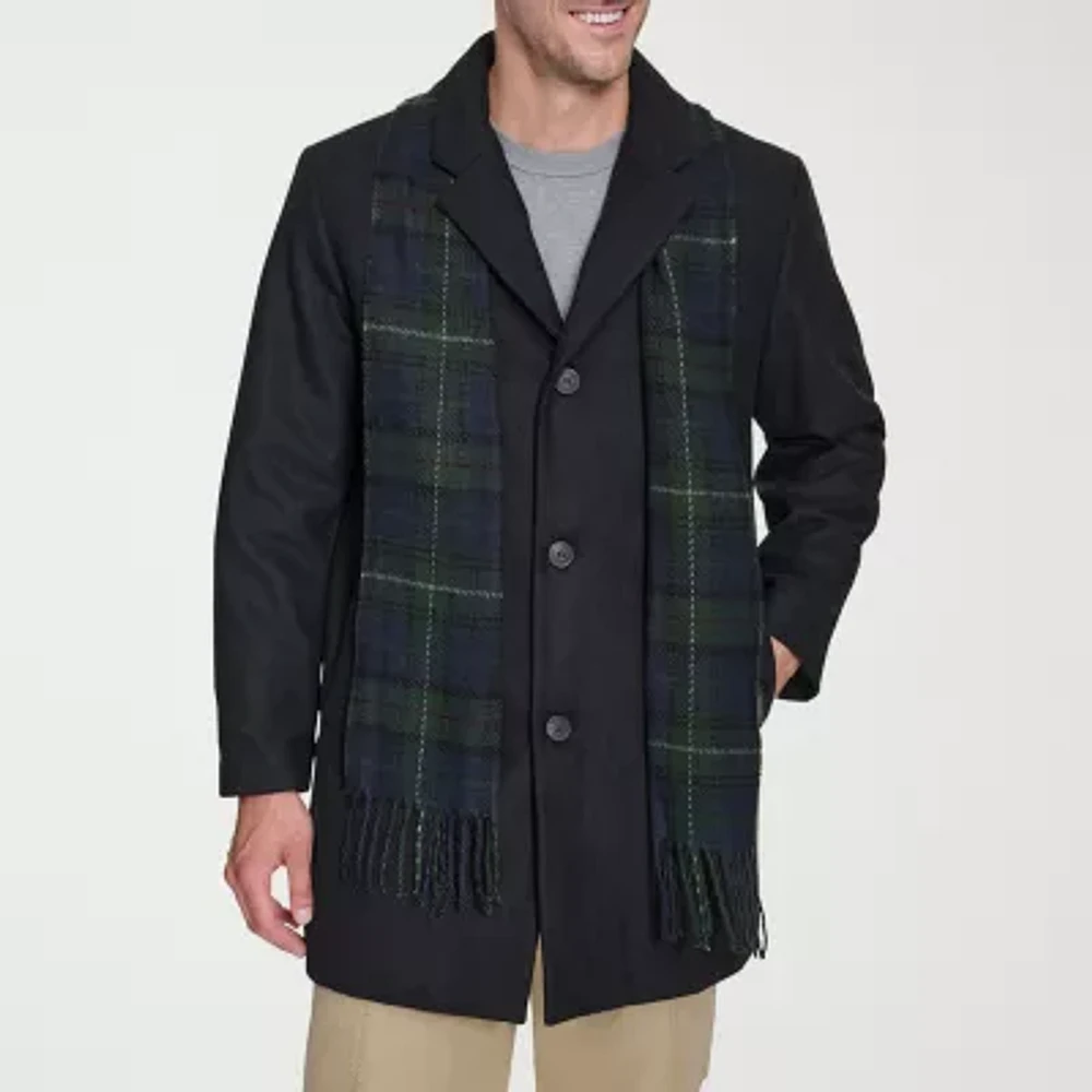 Dockers Mens Big and Tall Lined Midweight Coat