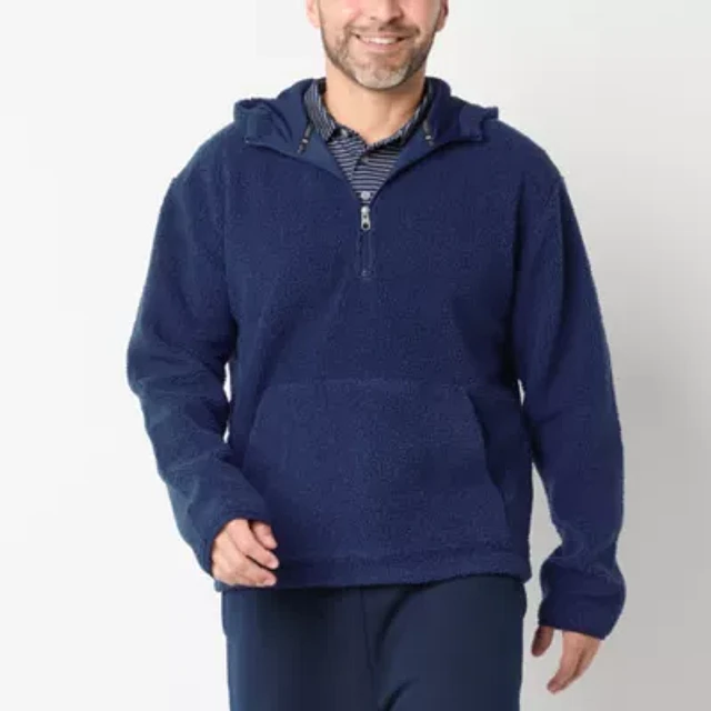 Xersion Sherpa Mens Long Sleeve Zipper Hoodie MainPlace Mall