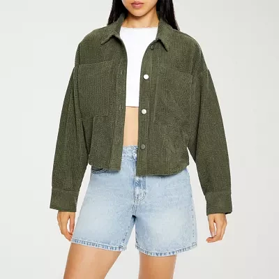 Forever 21 Lightweight Womens Juniors Shirt Jacket