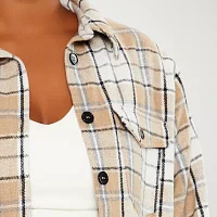 Forever 21 Plaid Lightweight Womens Juniors Plus Shirt Jacket