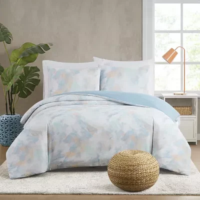 Truly Soft Hannah Watercolor Midweight Comforter Set