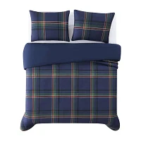 Truly Soft Bronson Plaid Midweight Comforter Set