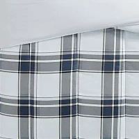 London Fog Nottingham Plaid Midweight Comforter Set