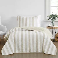 Truly Soft Aiden Stripe Quilt Set