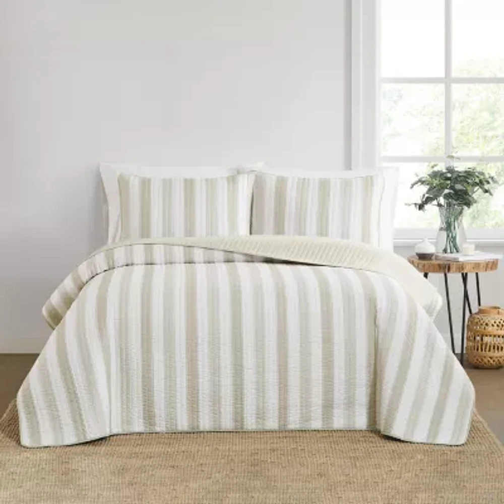 Truly Soft Aiden Stripe Quilt Set