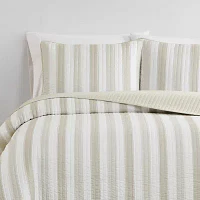 Truly Soft Aiden Stripe Quilt Set