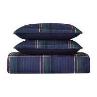 Truly Soft Bronson Plaid Quilt Set