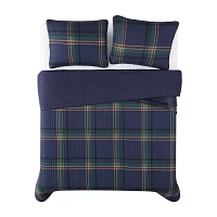 Truly Soft Bronson Plaid Quilt Set