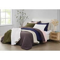 Brooklyn Loom Flax Linen 3-pc. Quilt Set