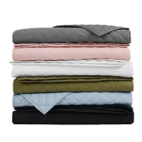 Cannon Solid Percale Quilt Set