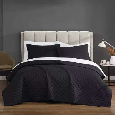 Cannon Solid Percale Quilt Set