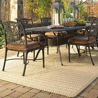 Capel Boathouse Indoor/Outdoor Reversible Braided Rug