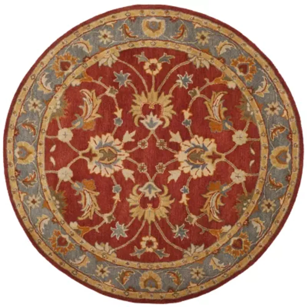 Safavieh Heritage Collection Noelle Oriental Round Area Rug