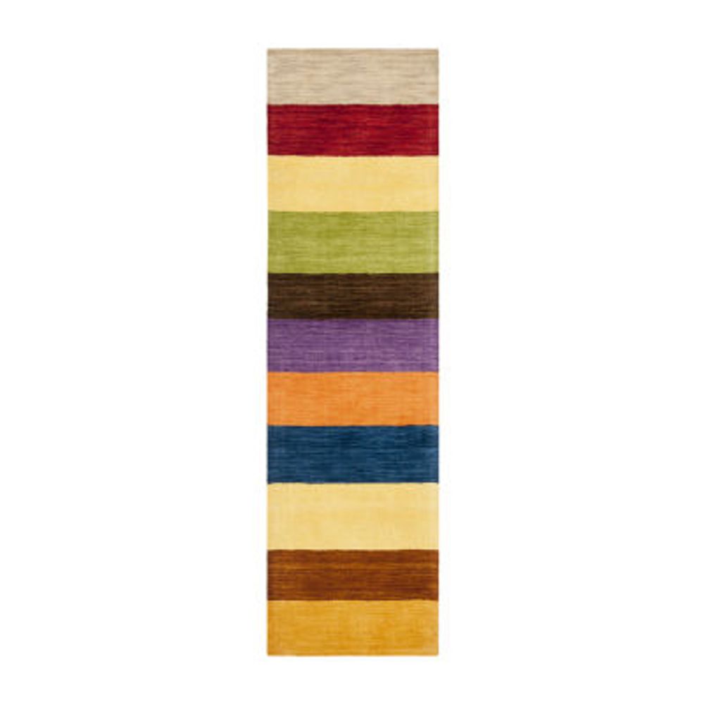 Safavieh Himalaya Collection Jessalyn Striped Runner Rug