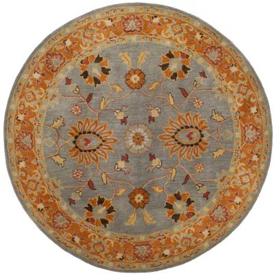 Safavieh Heritage Collection Vithya Oriental Round Area Rug