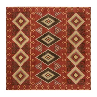 Safavieh Heritage Collection Ruth Geometric Square Area Rug