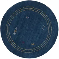 Safavieh Himalaya Collection Patrick Border Round Area Rug