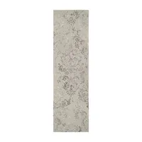 Safavieh Glamour Collection Aaron Damask Runner Rug