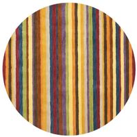 Safavieh Himalaya Collection Adolf Striped Round Area Rug