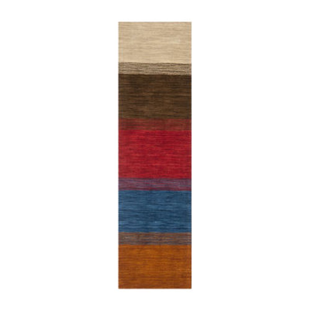 Safavieh Himalaya Collection Ilarion Striped Runner Rug