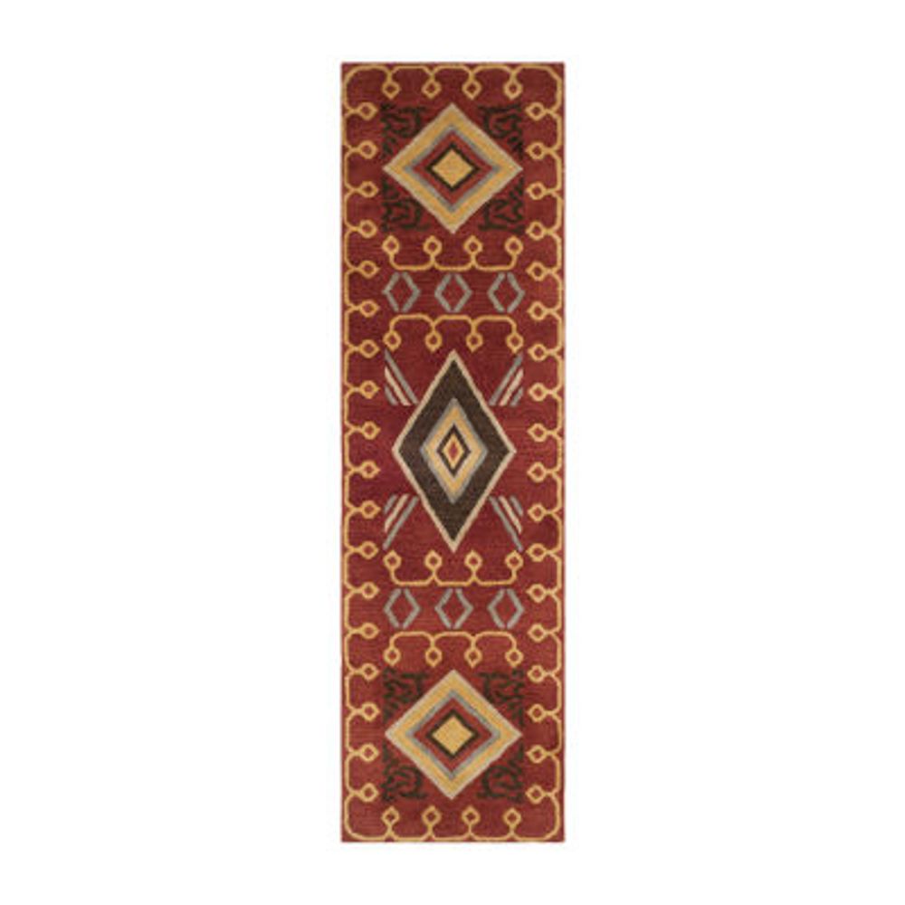 Safavieh Heritage Collection Ruth Geometric Runner Rug