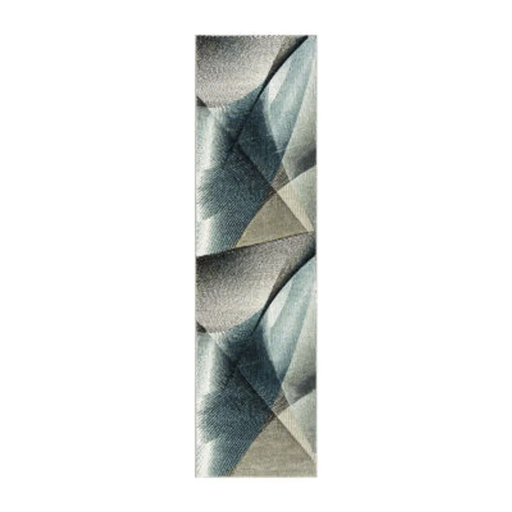 Safavieh Hollywood Collection Sydney Abstract Runner Rug