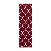 Safavieh Hudson Shag Collection Maria Geometric Runner Rug