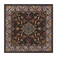 Safavieh Heritage Collection Cleves Oriental Square Area Rug