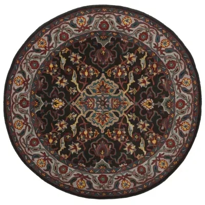 Safavieh Heritage Collection Cleves Oriental Round Area Rug