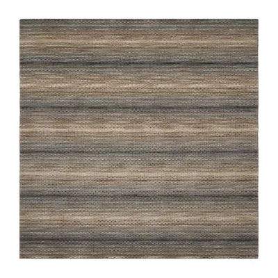 Safavieh Himalaya Collection Chelsey Striped Square Area Rug