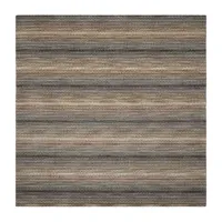 Safavieh Himalaya Collection Chelsey Striped Square Area Rug