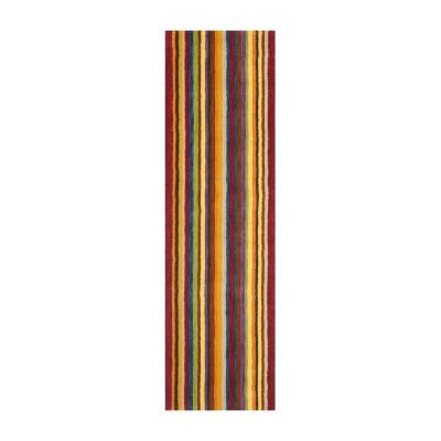 Safavieh Himalaya Collection Adolf Striped Runner Rug