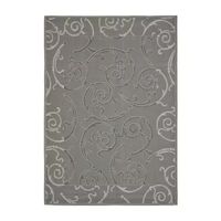 Safavieh Courtyard Collection Hoyt Floral Indoor/Outdoor Area Rug