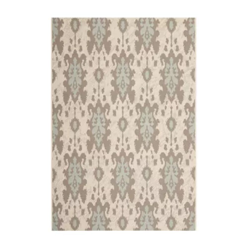 Safavieh Courtyard Collection Jerrod Floral Indoor/Outdoor Area Rug