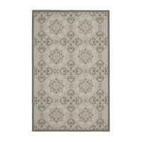 Safavieh Courtyard Collection Jesper Floral Indoor/Outdoor Area Rug