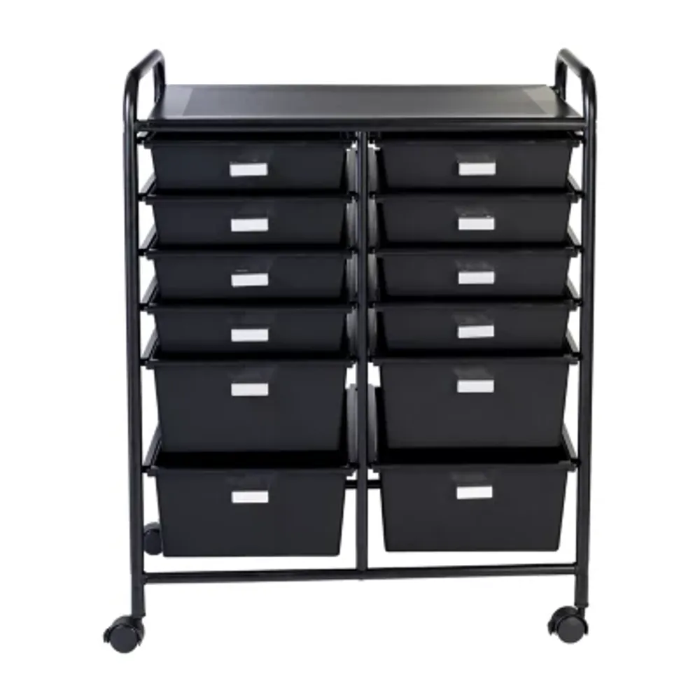 Honey-Can-Do 12 Rolling Drawer Storage Carts