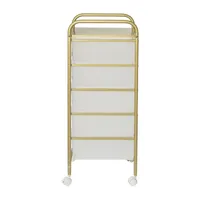 Honey-Can-Do 5-Drawer Storage Cart