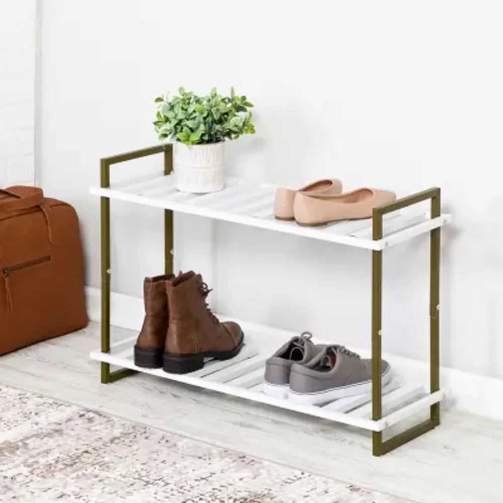 Honey-Can-Do 2-Shelf Shoe Rack