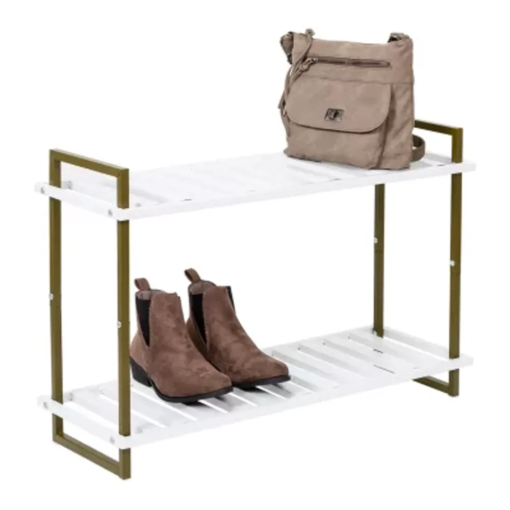 Honey-Can-Do 2-Shelf Shoe Rack