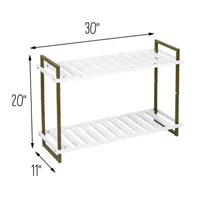 Honey-Can-Do 2-Shelf Shoe Racks