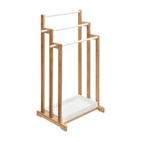 Honey-Can-Do Bamboo 3-Tier Freestanding Towel Rack