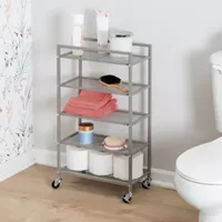 Honey-Can-Do Steel Rolling Shelf Cart