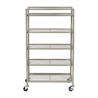 Honey-Can-Do Steel Rolling Shelf Cart