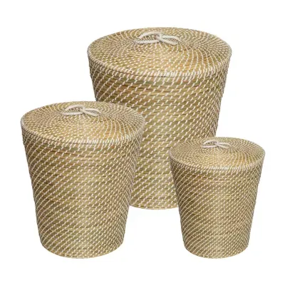 Honey-Can-Do 3-pc. Round Basket