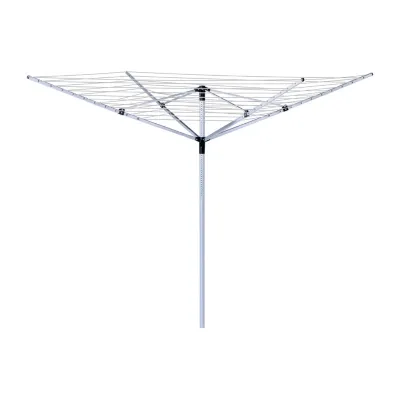 Honey-Can-Do Aluminum 165-Feet Outdoor Umbrella Collapsible Drying Rack