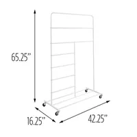 Honey-Can-Do White Multi-Section Drying Racks