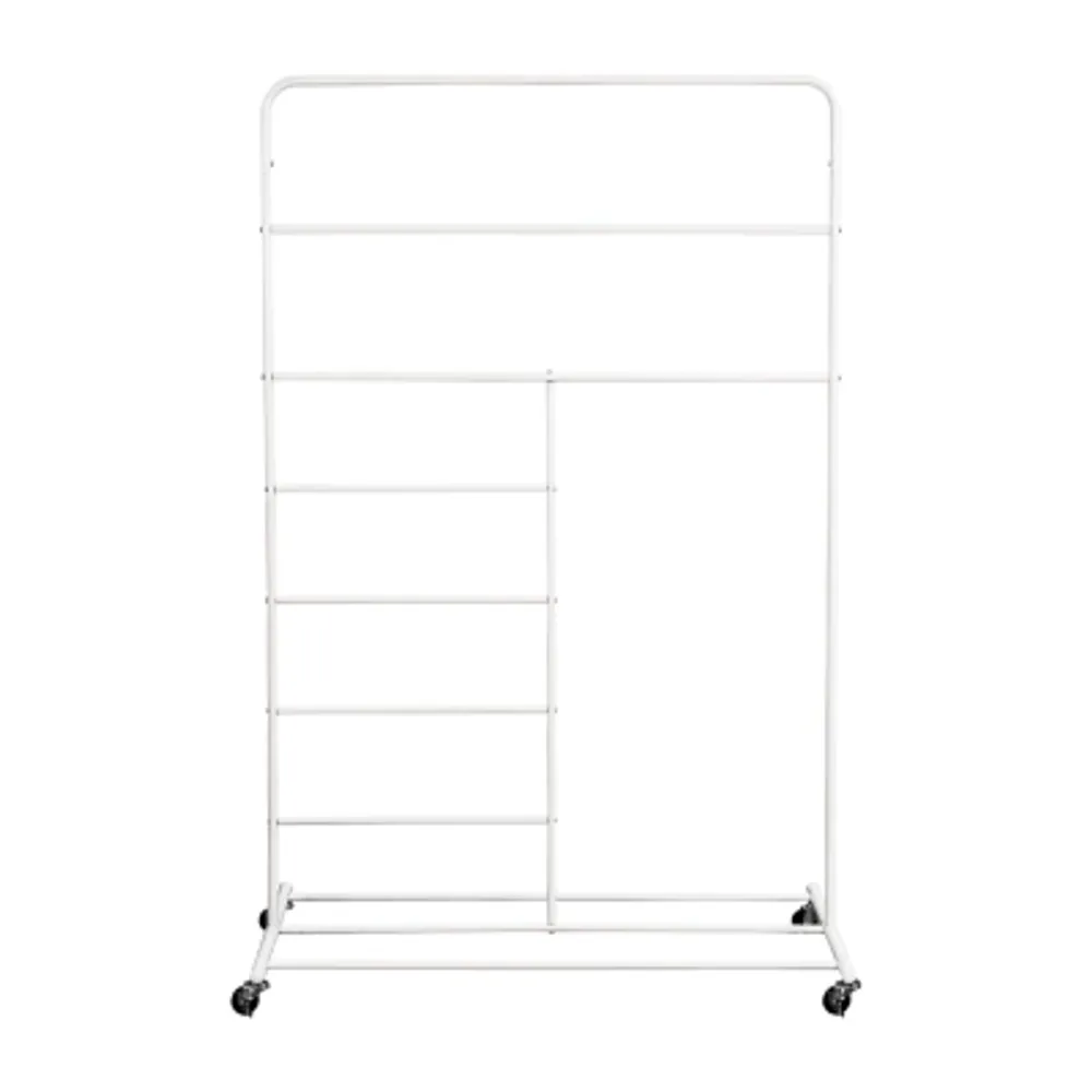 Honey-Can-Do White Multi-Section Drying Racks