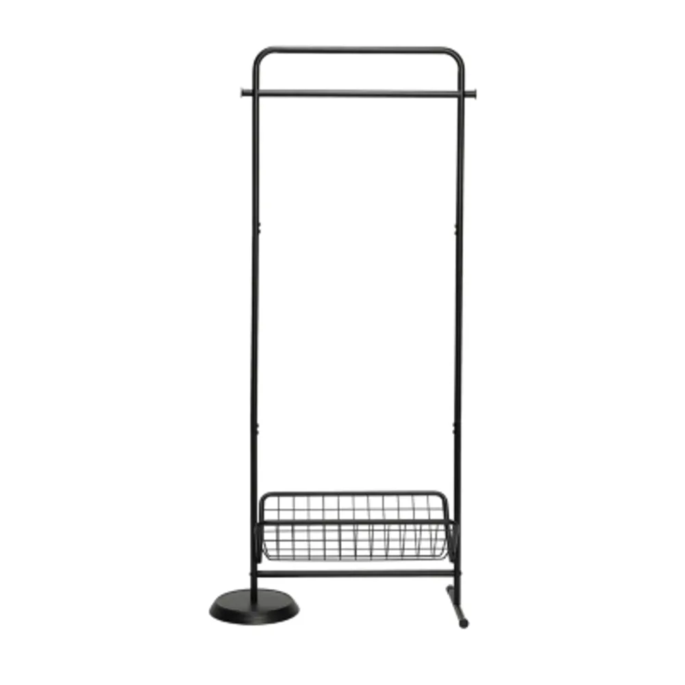 Honey-Can-Do Black Swivel Garment Racks